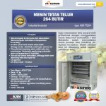 Jual Mesin Tetas Telur Industri 264 Butir (Industrial Incubator) di Surabaya