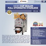 Jual Mesin Cup Sealer Full Otomatis Stainless (CPS-12A) di Surabaya