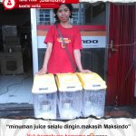 Kantin Ceria : Mesin Juice Dispenser Membuat Minuman Jus Selalu Dingin