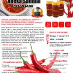 Training Usaha Aneka Sambal Nusantara, 21 Januari 2018