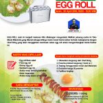 Training Usaha Varian Egg Roll, 30 April 2018