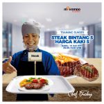 Training Sukses Steak Bintang 5 Harga Kaki 5, Minggu, 13 Juli 2019
