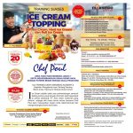 Training Sukses Ice Cream dan Topping Untuk Usaha, Minggu 07 Juli 2019   